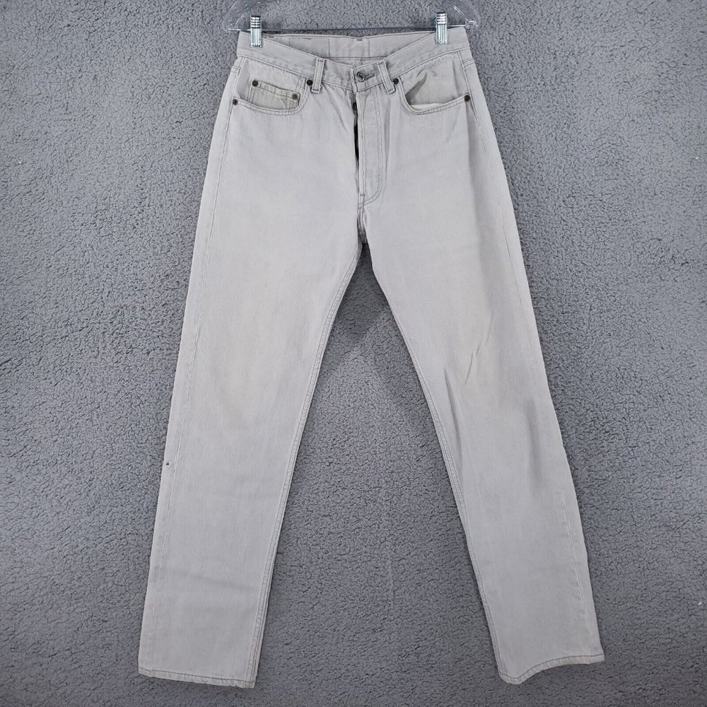 Levis’s 501 vintage mens jeans Straight Acid Washed size 30x32 (32x34 Tag)